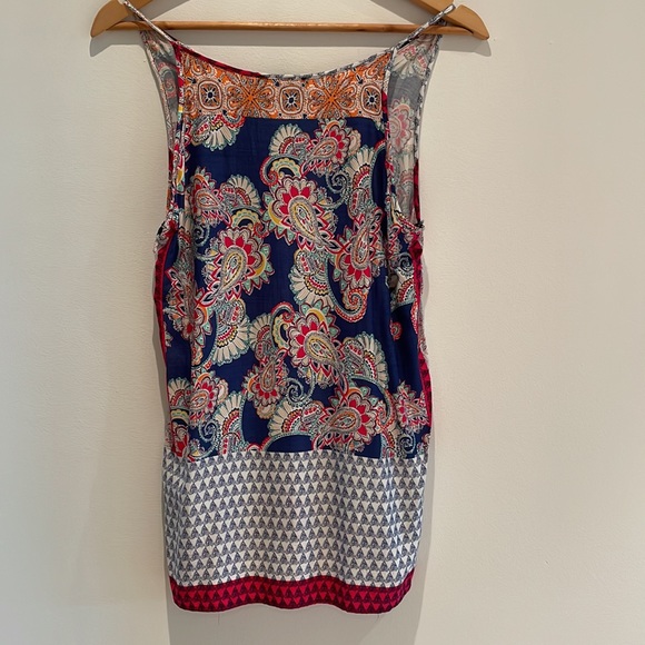 Reene C. Women’s Paisley Patterned Tank Top. - Picture 5 of 8